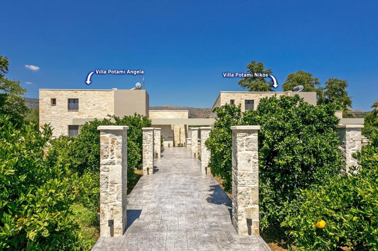 Villa Potami Angela By Villa Plus Stilos Exterior photo
